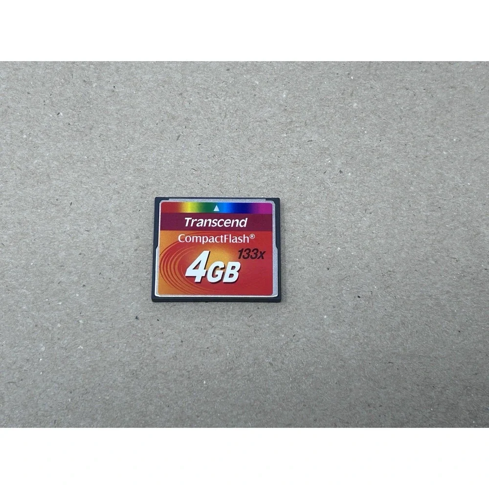 Transcend CF Memory Card 4GB 133x Compact Flash Card